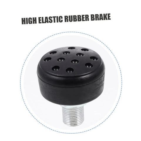 Two Pack Roller Skate Brake Stopper Toe Stops for Quad Skates Replacement Parts Durable High Elastic Rubber Brakes Deliver Stable Braking