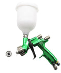 Nail That Sweet Factory Finish With This Top Shelf Air Powered Paint Spray Gun featuring 600cc cup and green anodized finish.