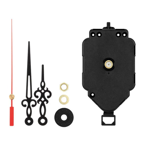 HR1688 Quartz Clock Movement Replacement Kit with silent pendulum mechanism and hands visible