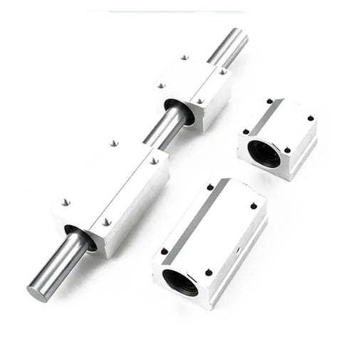 Heavy Duty Linear Ball Bearing Blocks Dual Pack For CNC Routers And 3D Printers Rock Solid SCS60LUU Slide Guides Dead Nuts Precise With Smooth As Silk Glide No Sweat Setup Built Tough For Pro Shops