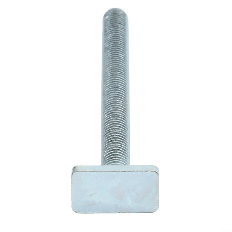 Heavy Duty M8 T Slot Track Jig Fixture T screw for milling machines shown in metal close-up