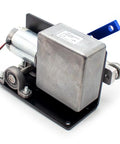 Heavy Duty All Metal Reciprocating Swing Motor Actuator with Sweet Speed Tuning Governor Kit for DC12V workshop projects, side view.