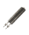 No Sweat 220V 400W Square Fin Heater Stainless Steel Electric Oven Heating Element with dual metal connectors.