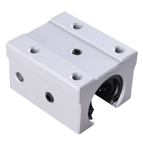 Close-up of a ball slide block from Pro Grade Ultra Smooth And Quiet Linear Guide Set For Precise Motion 4 Pack.