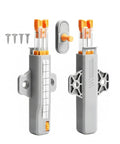 Push To Open Cabinet Latch With Hidden Rebounder Mechanism For Handle Free Doors Includes Screws And Tape For Easy Kitchen And Bedroom Retrofit