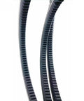 1020 To 1265mm V Belt With Teeth For Conveyor Systems No Slip Drive Belt Replacement Strap Primary Drive Heavy Duty Durable Reduces Wear And Tear Easy Install Ideal For Conveyor Transport Lines, black toothed belt