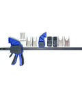 18 Inch Quick Coupler Pipe Clamps Includes Four Duo Jaw Sets With Jaws In One Half And Three Quarter Inches And Seven Eighths And Three Eighths Inches For Hydraulic Pipe Clamps Quick Coupler Tool Suitable For Excavators And Tractors Carbon Steel Upgrade