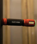 Rechargeable LED Flashlight With Flood Light 500 Lumens USB C Rechargeable Magnetic End Cap Pocket Clip Hands Free Worklight