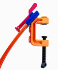Two Lane Starter Gate With Clamp For Hot Wheels Tracks, Plug And Play Setup, Easy Install Racing Gate Kit