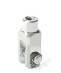Two Pack Air Cylinder Rod Clevis End Y Connector 28mm Length M6x1 Female Thread Iron Joint For Pneumatic Linkage Durable And Easy To Install Silver Finish 16mm Bore 6mm Inner Clearance, silver iron clevis end