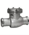 Heavy Duty Stainless Steel Swing Check Valve With A Hella Durable Soft Seal For High Temp Hydraulic And Water Lines - 3/8 inch.