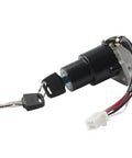 Replacement Ignition Key Switch Kit With Keys Fits Motorcycle ATV UTV KLR650 1987 2000 2001 2007 Durable Electrical Switch