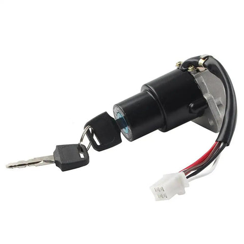 Replacement Ignition Key Switch Kit With Keys Fits Motorcycle ATV UTV KLR650 1987 2000 2001 2007 Durable Electrical Switch