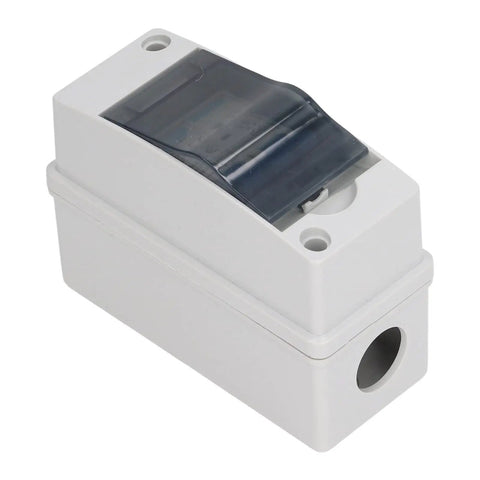Transparent Cover DC Miniature Circuit Breaker for Solar PV System, 63A 1000V Isolator Disconnect Switch, IP65 Solar Panel Breaker