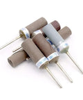 Built Tough 2.35mm Shank Sanding Bands And Abrasive Grinding Heads For Rotary Tools, various grits for precision sanding.