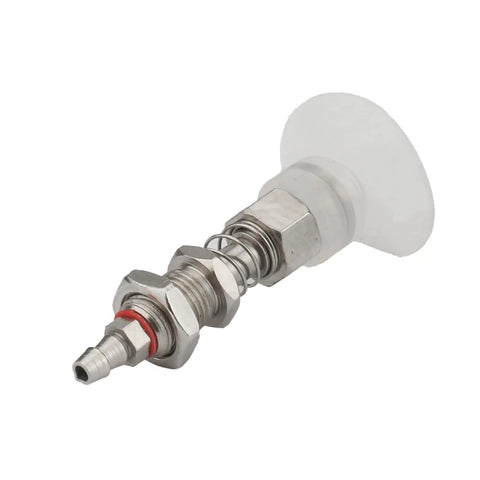 Close-up of Powerful Vacuum Pump Suction Cup Kit With 30mm Tube And 1m Reach, Automatic Gripper for Industrial Manipulators