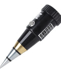 Soil And PH Meter With High Sensitivity Alloy Probe For Accurate PH And Humidity Readings Ideal For Outdoor Plants Gardens And Farms Compact Lightweight Design No Batteries Required Quick Easy Battery Free Plant Health Checks with alloy probe in close-up view.