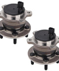 Rear Wheel Bearing And Hub Assembly 512499 For Ford Escape 2013 To 2019, C Max 2013 To 2018, Lincoln MKC 5 Lug With ABS Sensor, 4 Hole Flange