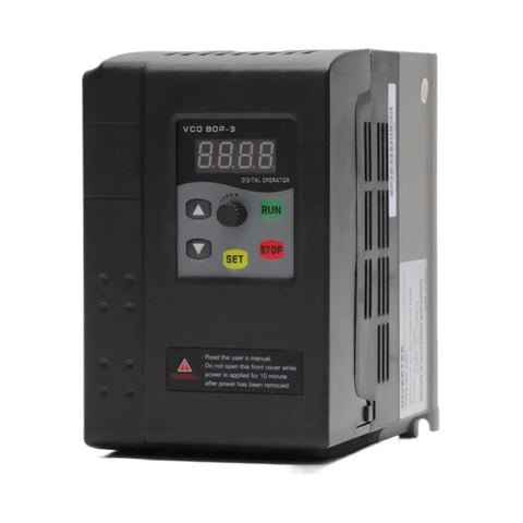 Heavy Duty 3kW 220V VFD Variable Frequency Drive Inverter Speed Controller For 3 Phase Motors 0 To 500 Hz Output Control
