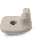 Sun Visor Clip Buckle Replacement Retainer For Jeep Compass 2010-2017 And Patriot 2010-2017, Dodge Caliber 2010 Beige ABS