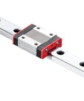 High Precision Linear Guide Rail Kit With MGN9H Block Carriage For Smooth Miniature Bearings And Printer Part Setup Including 600mm Support Rails, aluminum rail close-up