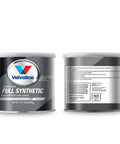 Two jars of Heavy Duty Full Synthetic Gray Multi Purpose Grease with EP Lithium Complex and Moly for extreme pressure bearings.