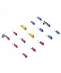 Top Rated Heavy Duty 260 Piece Assorted Crimp Terminals Kit With Insulated Electrical Connectors Plus Spade Ring Fork And Assorted Hardware Essentials Totally Sweet For Any Wiring Projects And Kickass Diy Fixes Around The House Or Car Garage, assorted insulated crimp terminals