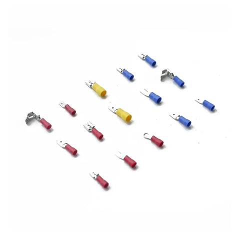 Top Rated Heavy Duty 260 Piece Assorted Crimp Terminals Kit With Insulated Electrical Connectors Plus Spade Ring Fork And Assorted Hardware Essentials Totally Sweet For Any Wiring Projects And Kickass Diy Fixes Around The House Or Car Garage, assorted insulated crimp terminals