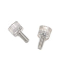 Mini Adjustable Furniture Leveling Feet M5 Thread Diameter 5mm Base Width 13mm Total Height 23mm for Chairs Desks Tables Pack Of 20
