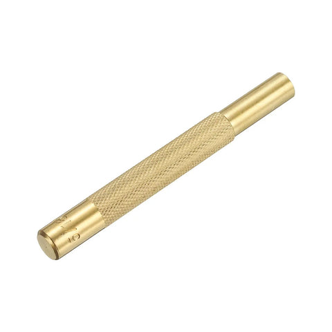 Brass Punch Five Sixteenth Inch No Slip Non Marring Drive Pin Punch For Watch Repair And Jewelry Craft Precision Alignment And Hole Marking Tools With Total Length 82mm Head Diameter Five Sixteenth Inch