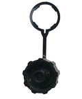 Drain Plug Set With Secure Tether And Quick Empty Caps For Sprayer Tanks, Leak Proof Drain Covers For Garden Sprayers, single cap view