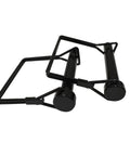Two Pack Beefed Up Heavy Duty Black Trailer Hitch Pin Lock For Towing Coupler Quick Release Five Sixteenths By Three And A Half Inches Drawbar Clip And PTO Locking Pin For Tractor Tow Hitches in black finish