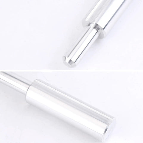 Heavy Duty Aluminum Welding Jig Tool Reusable Clamping Fixture Compatible With PPS-43 And PPS-43-52 Models close-up view of precision machined aluminum fitting.