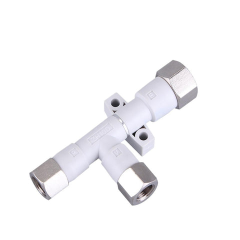 T-shaped connector for Heavy Duty Pneumatic Vacuum Generator For Industrial Gripping And Automation ZH Series Models