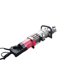 Heavy Duty Electric Hydraulic Rebar Cutter And Bending Machine Portable Steel Bar Straightener Fast Speed Up To 25mm Cutting handheld tool with copper motor.