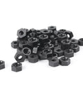 Black M3 Nylon Hex Spacer Standoff Kit 180 Pieces With Male And Female Nuts Screws And Assorted Spacers For DIY Projects 6 To 20mm Lengths 6mm Screw Length M3 Thread 0.5mm Durable Nylon Hardware Set, black nylon hex nuts