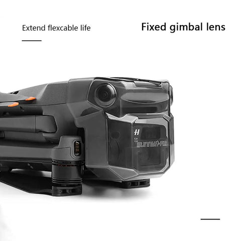 Drone Gimbal Lens Cap With Integrated Protective Cover For Mavic 3 Classic, lens and sensor shield, side view