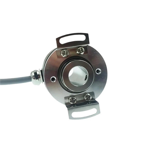 Motion Sensor Replacement Rotary Encoder 1000 PPR Incremental, 40mm Through Hole, Plug And Play For CNC Machines, Robotics And DIY Projects, Easy Mount front view