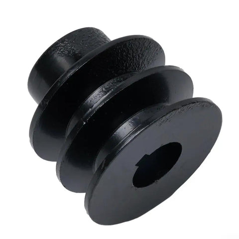 Heavy Duty 20mm Bore Double V Belt Pulley For A Type Belts Perfect Fit For Honda 168F 170F GX110 GX120 And GX200 7HP Engines with convex design