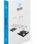 Box of Magnetic Modular Kit For Engineering And Architecture Education with bridge model on cover.