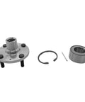 Front Wheel Bearing And Hub Repair Kit For Hyundai Accent And Kia Rio Rio5 OE Fit Premium Bearings Precisely Machined Hubs parts visible