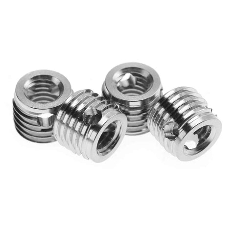 Stainless Steel Self Tapping Thread Insert Repair Kit Heavy Duty With 9 Styles For Automotive Rail Marine Shipbuilding And Construction Machinery, M6x8mm