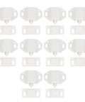 10 Sets Plastic Ball Catch Door Locks For Furniture, Ball Catch Latches For Screen Doors, wardrobes, cabinets, and bookcases