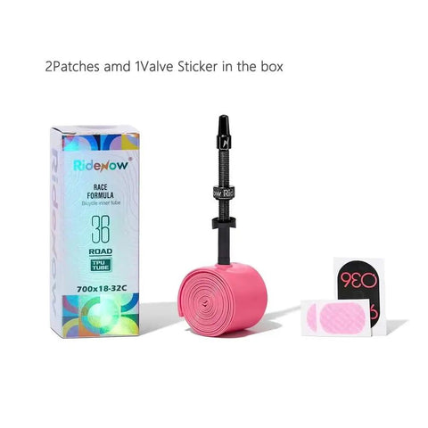2 Pack Ultra Light TPU Road Bike Tubes For 700x18-32C And 32-47C With Metal Presta Valve And Removable Valve Core, Weighing 36g Each