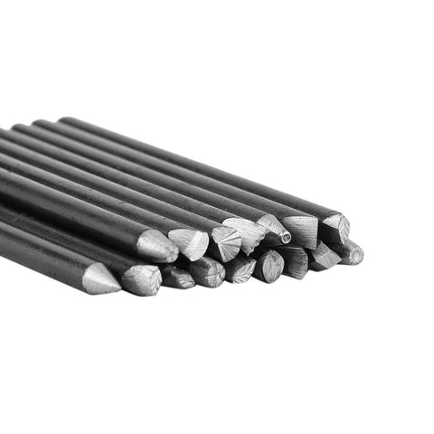 DIY Jewelry Making Anvil Chisel Set High Hardness Steel Punches Kit showing pointed tools for stamping and engraving