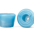 82A PU Rubber Roller Skate Toe Stops 2 Pack With Screws For Quad Skates Tickle Blue Braking Stoppers with smooth surface view