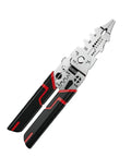 Pro Grade Wire Stripper and Crimping Pliers Kit for Electricians, Heavy Duty Cable Cutter, ergonomic handle, industrial grade steel