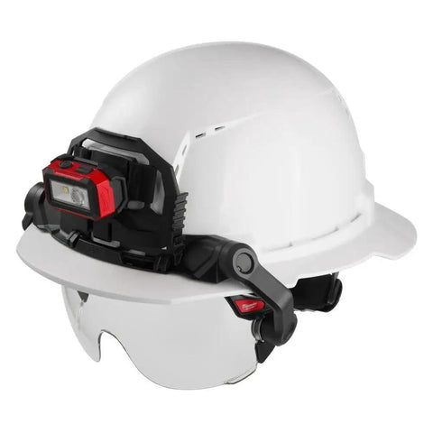 Legit Heavy Duty Clear Dual Coat Lens Eye Visor Built For Tough Yard Jobs And Power Tool Work With Anti Fog Coating And Comfy Black White Adjustable Strap For Solid Eye Protection All Day Long