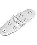 Heavy Duty T Strap Shed Gate Door Hinge 100mm or 120mm Length, Outdoor Use, Easy Swing Hardware, Metal Strap Hinge