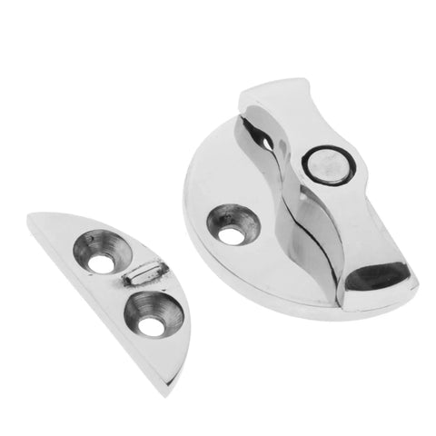 Stainless Steel 316 Round 45mm Boat Door Cabinet Hatch Turn Button Twist Catch Latch Marine Hardware Accessories Two Pack